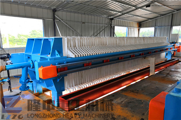 洗沙生產(chǎn)線零排放需求出考題，板框壓濾機(jī)來解答